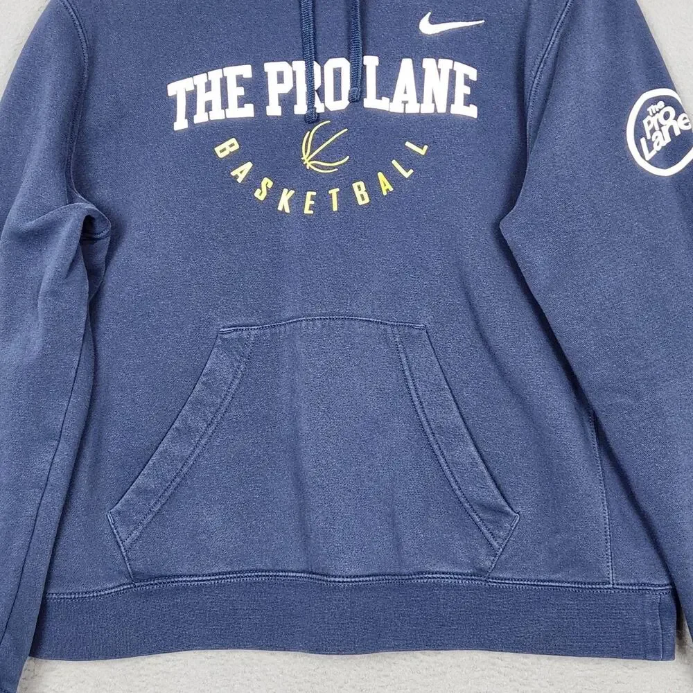 Nike Pro Lane Basketball Hoodie Unisex XL Pullover Fleece Sweatshirt CU1789-419